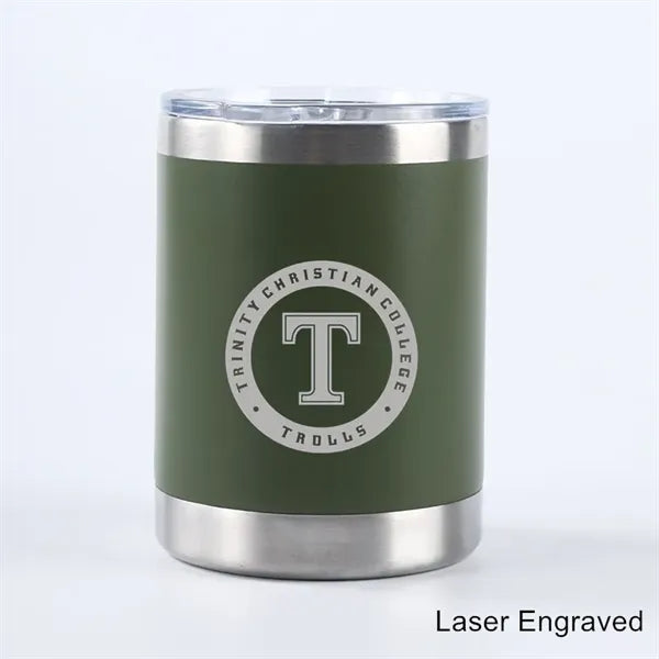 10 oz Stainless Steel Insulated Lowball Tumblers