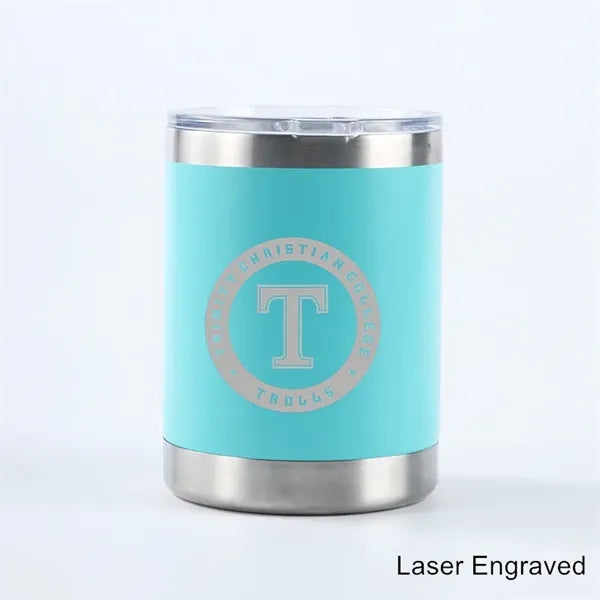 10 oz Stainless Steel Insulated Lowball Tumblers