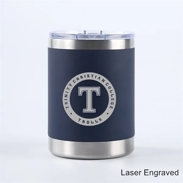 10 oz Stainless Steel Insulated Lowball Tumblers
