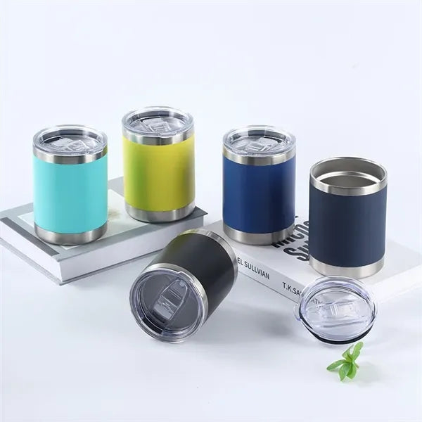10 oz Stainless Steel Insulated Lowball Tumblers