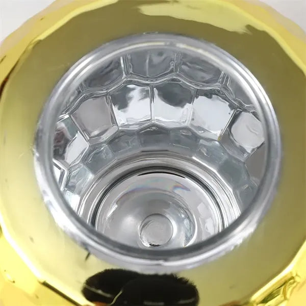 20 oz Retro Disco Ball Cocktail Cup with Lid and Straw