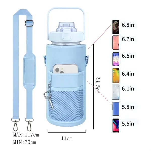 Water Bottle Bag with Sleeve