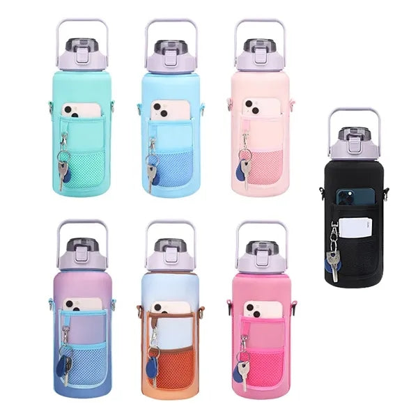 Water Bottle Bag with Sleeve