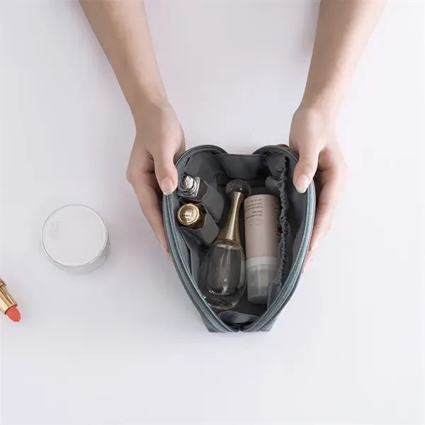 Half Round Cosmetic Bag