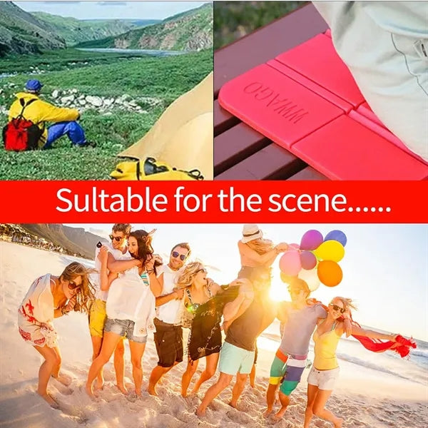 Beach Camping Mat Portable Xpe Folding Cushion Kneeling Pad