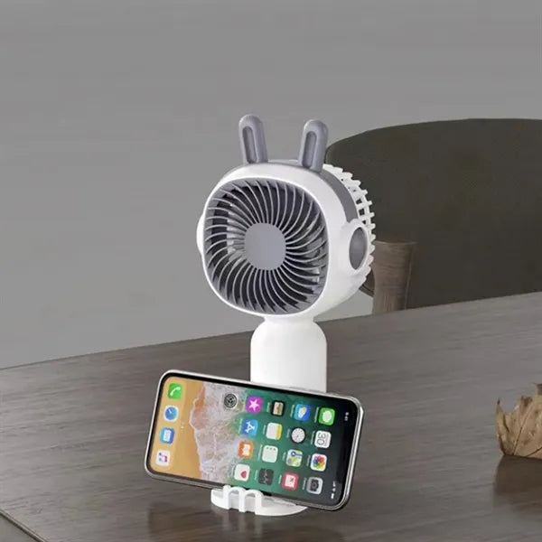 Mini Portable Fan W/ Phone Stand