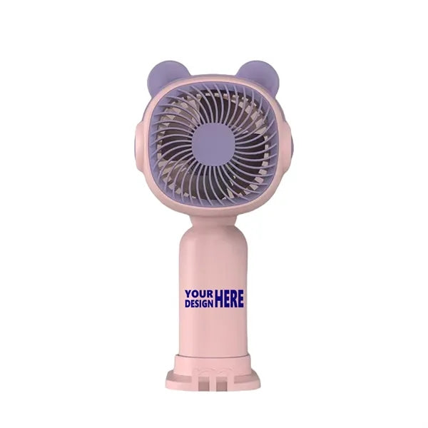 Mini Portable Fan W/ Phone Stand
