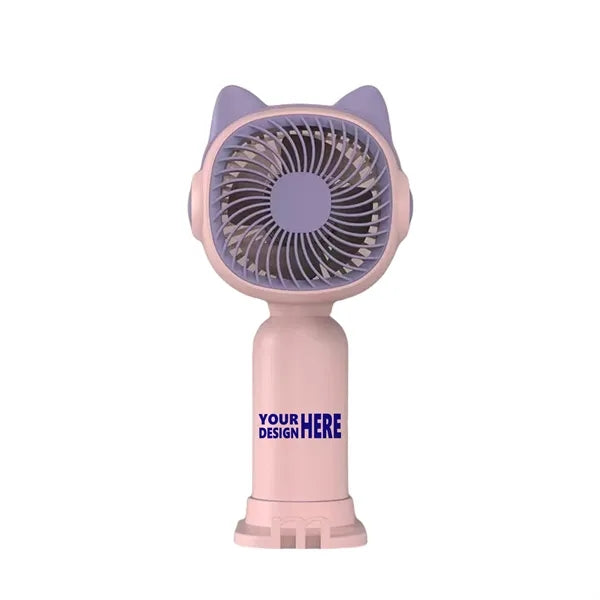 Mini Portable Fan W/ Phone Stand