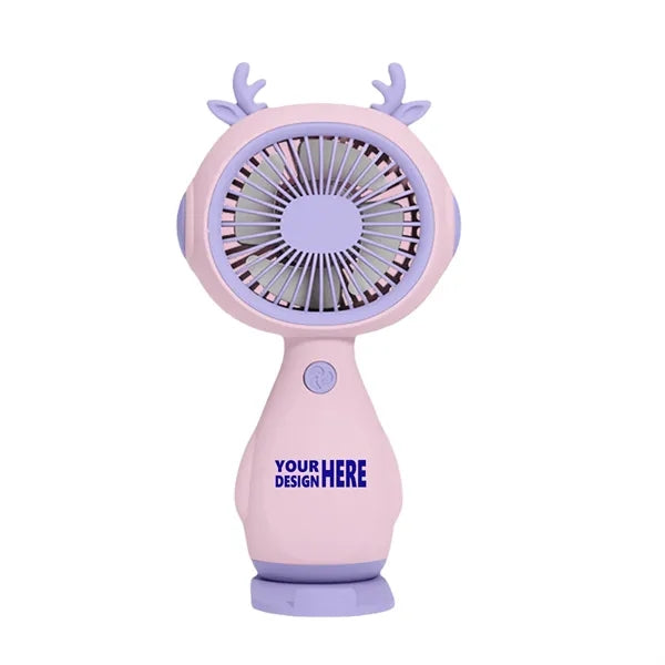 Mini Portable Fan W/ Phone Stand