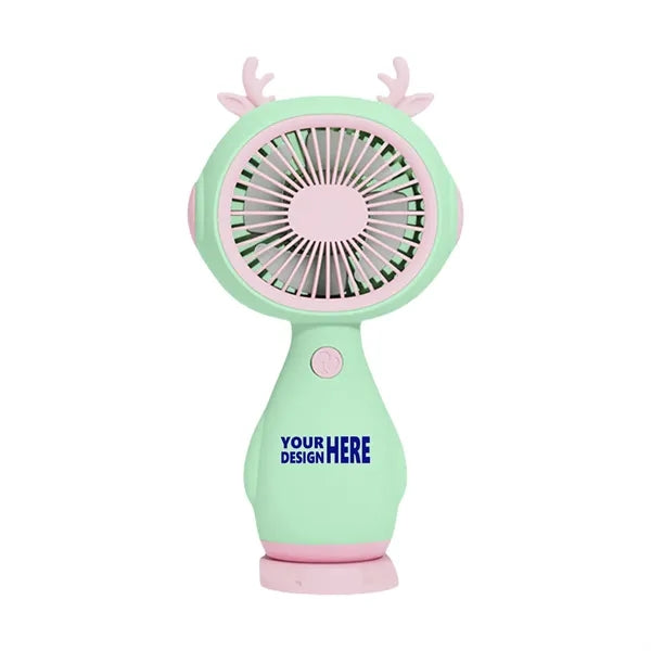 Mini Portable Fan W/ Phone Stand