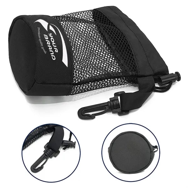 Versatile Golf Ball Carrying Bag with Drawstring Closure