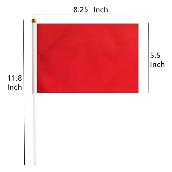 Spring Outdoor Garden Party Festive Hand-Waving Flag