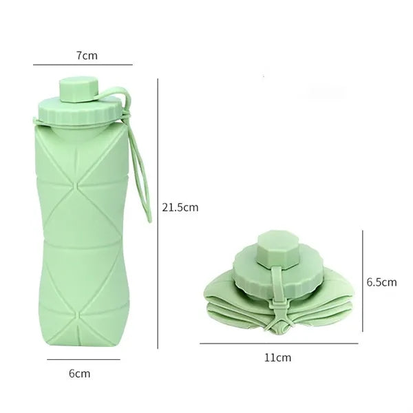 Silicone Collapsible Water Bottle