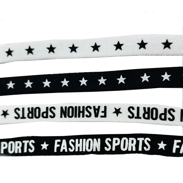 3/8" Twill Custom Ribbon 50 yards per roll