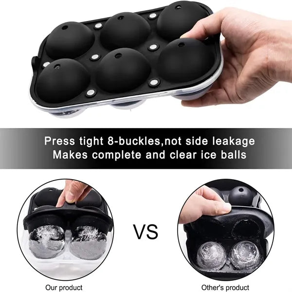 Ice Sphere Tray with Lids & Funnel