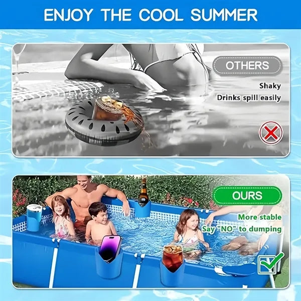 Poolside Swimming Pool Cup Holders for Drink