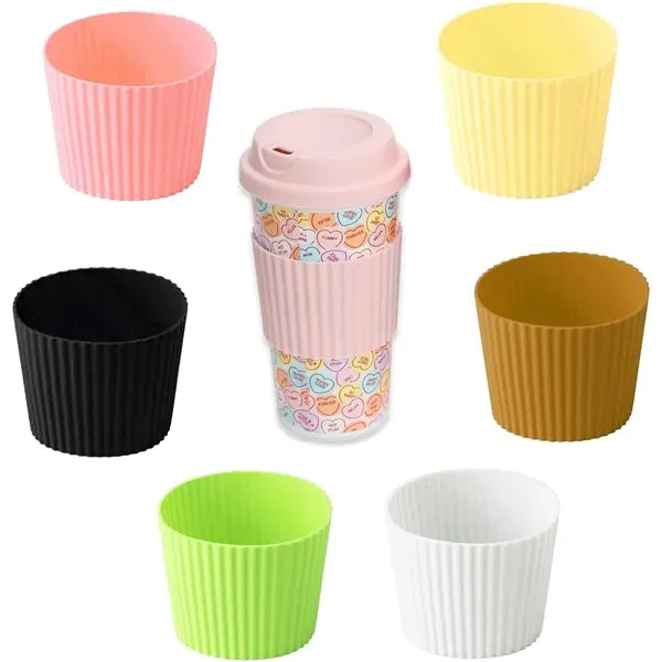 Heat-resistant Silicone Coffee Cup Sleeve