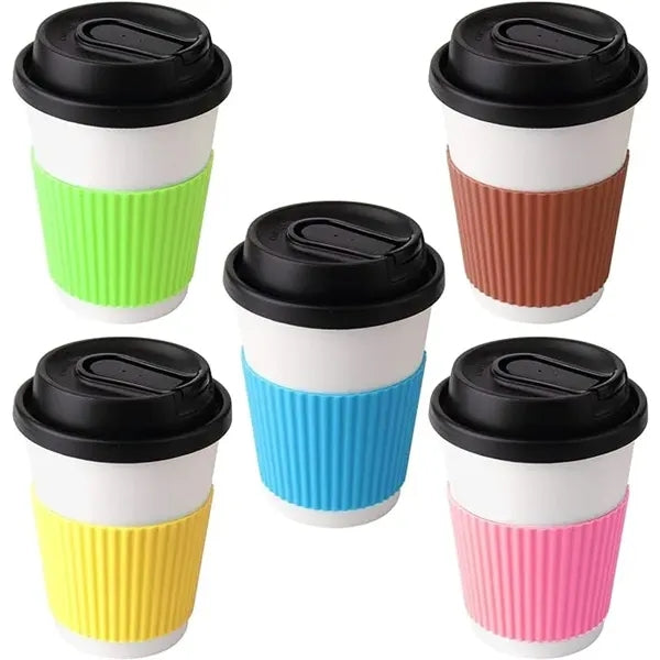 Heat-resistant Silicone Coffee Cup Sleeve