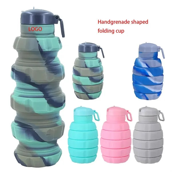 17 OZ Camouflage Folding Cup