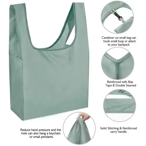 Eco Friendly Foldable Portable Shopping Bags