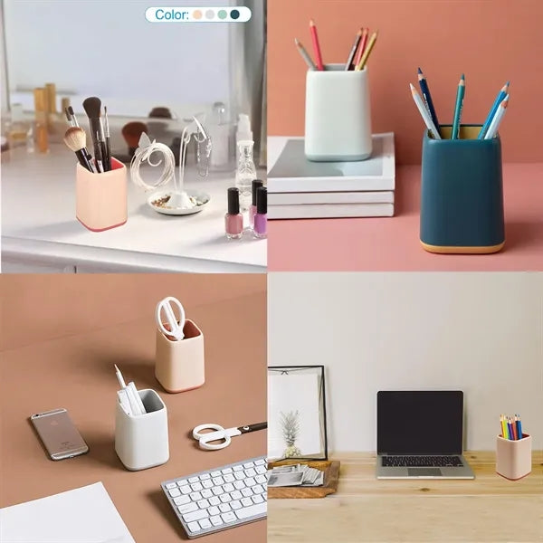 Useful Desktop Pencil Holder Makeup Brush Organizer