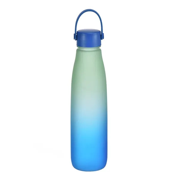 Gradient Color Water Bottle Large Capacity Sports Flask