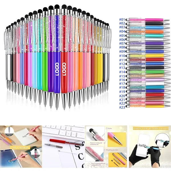 Crystal Stylus Ballpoint Pen