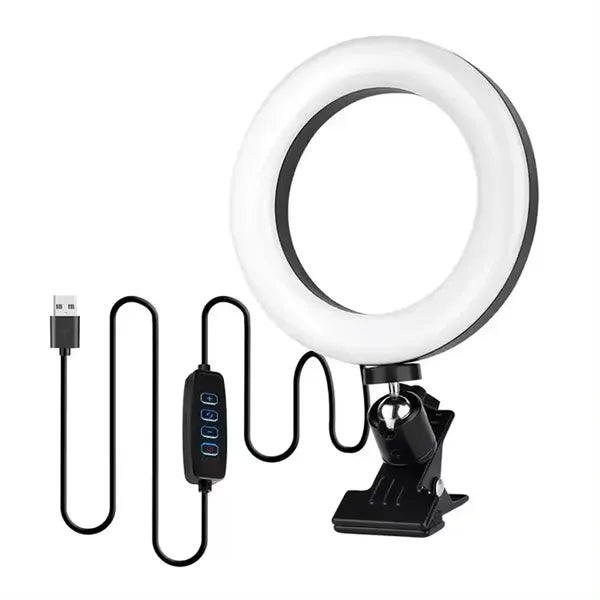 6 Inch Selfie Ring Light With Laptop Clip