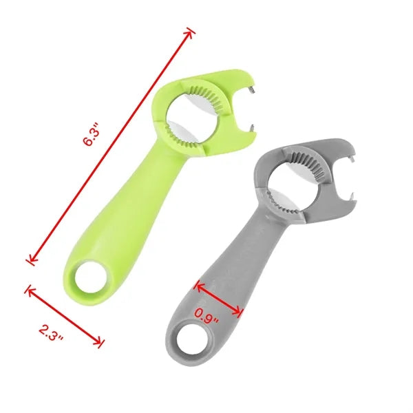 Bottle opener cap remover