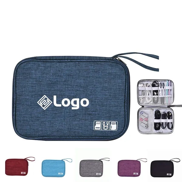 Tech Electronic Accessories Travel Cable Organizer Bag