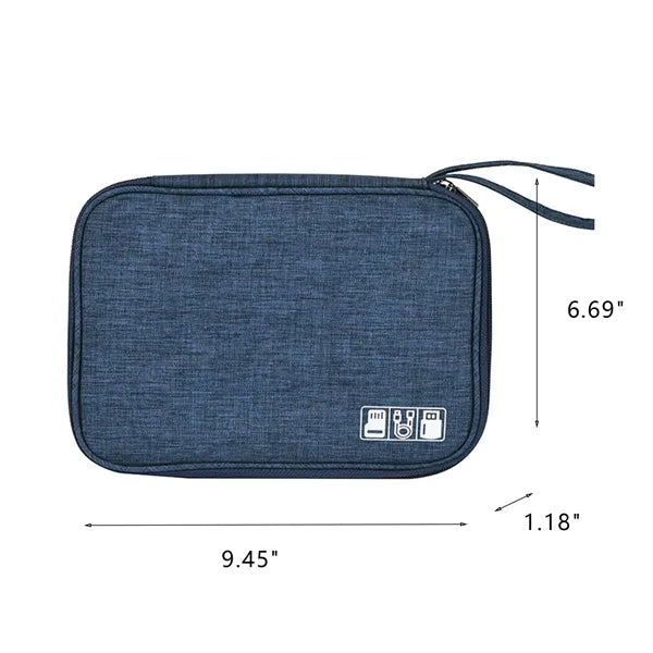 Tech Electronic Accessories Travel Cable Organizer Bag