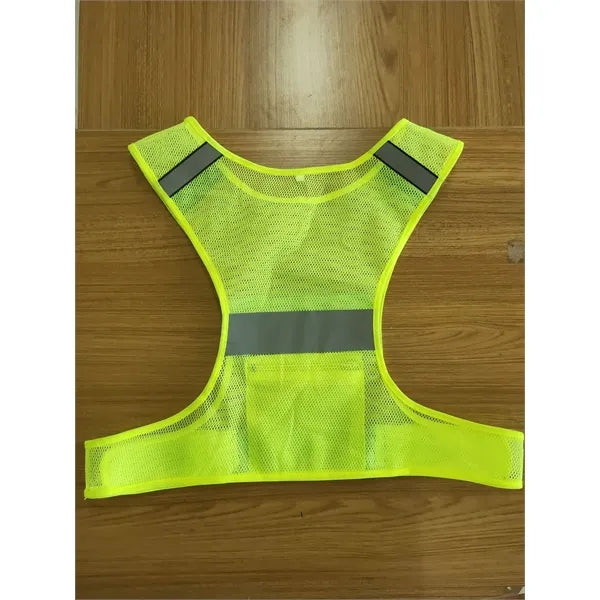 Reflective Vest Safety Running Gear with Pocket