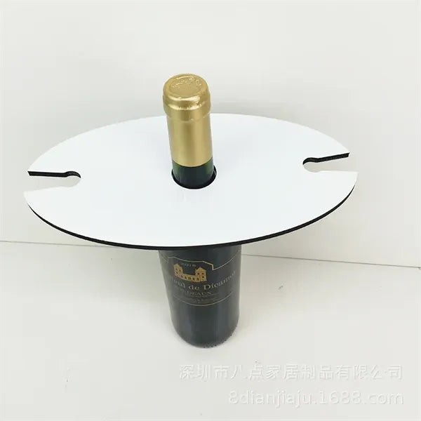 Sublimation DIY Wooden MDF Wine Caddy Glass Holder