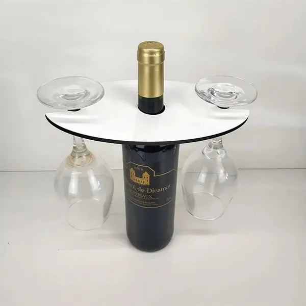 Sublimation DIY Wooden MDF Wine Caddy Glass Holder
