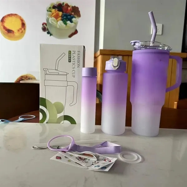 Car Cup Three-Piece Set