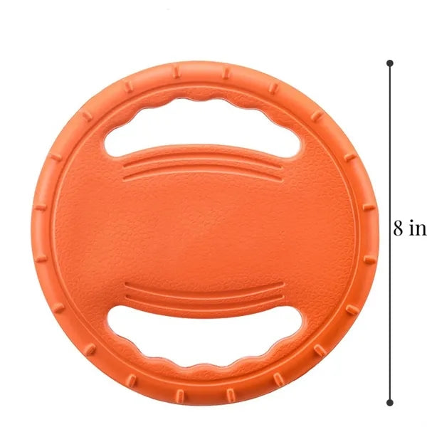 Durable Rubber Flying Disc Dog Toy