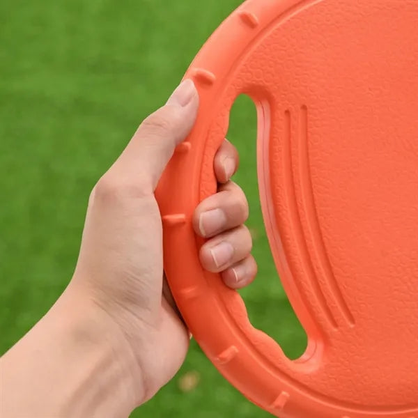 Durable Rubber Flying Disc Dog Toy