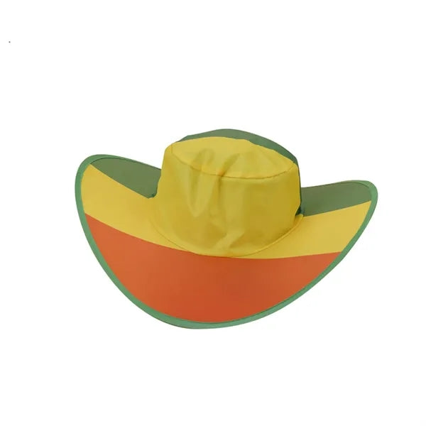 Folding Polyester Cowboy Hat with Pouch