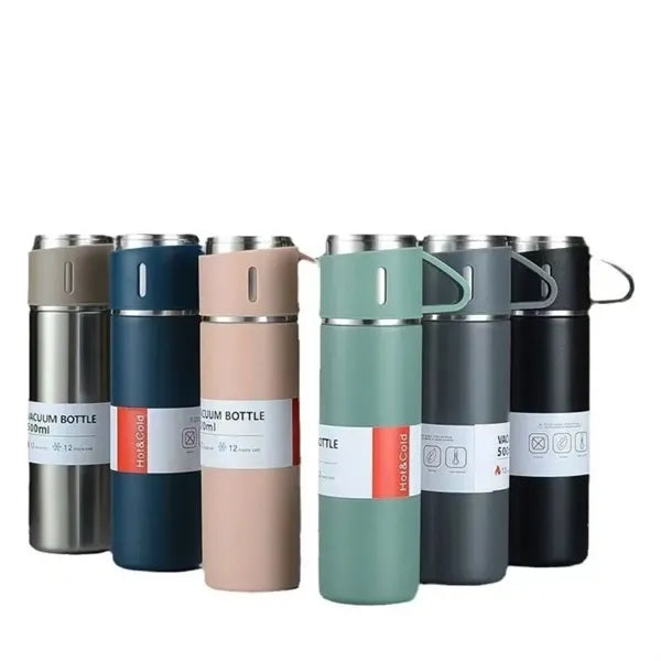 Stainless Steel Thermos Cup Set