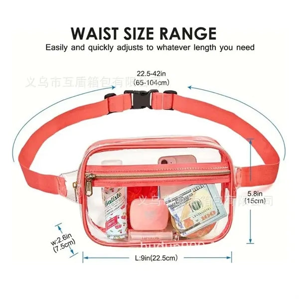 Clear Waterproof Cute Waist Bag
