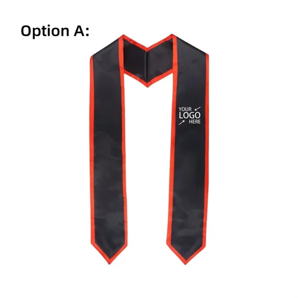 Full-Color Imprinted Graduation Stole
