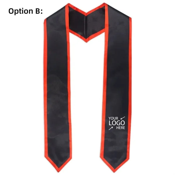 Full-Color Imprinted Graduation Stole