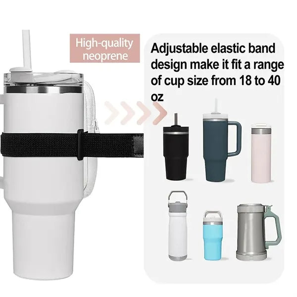 18oz-40oz Neoprene Adjustable Water Bottle Carrier Bag