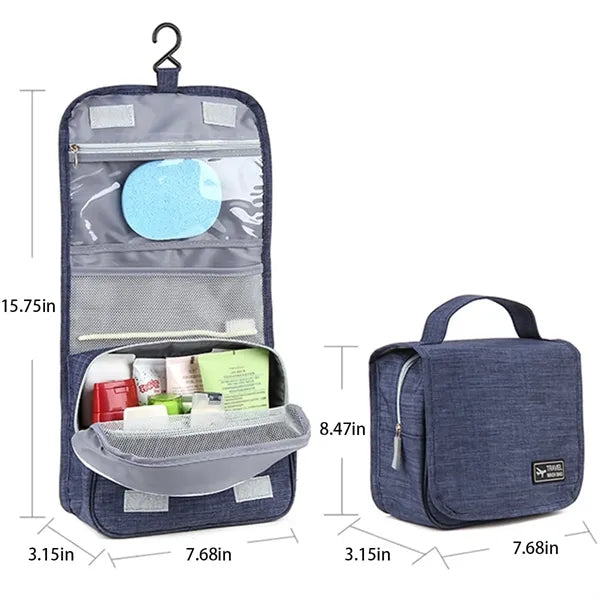Toiletry Travel Waterresistant Makeup Cosmetic Bag Organizer