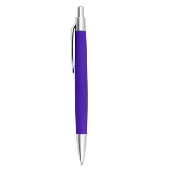 Plastic Ballpoint Pen With Gripper