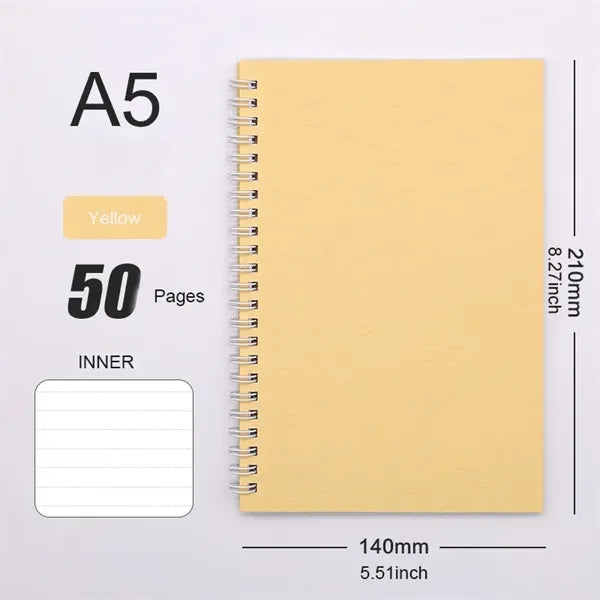 A5 Spiral Paper Notebook