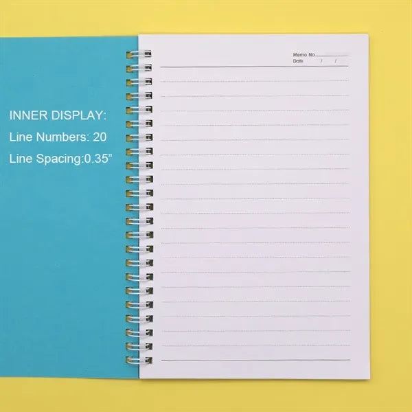 A5 Spiral Paper Notebook