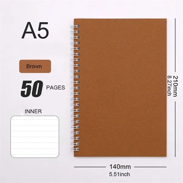 A5 Spiral Paper Notebook