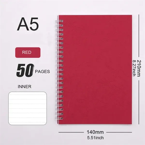 A5 Spiral Paper Notebook