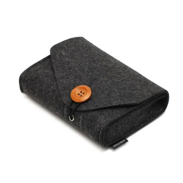Mini Felt Purse Organizer Handbag Pocketbook Handle Bag